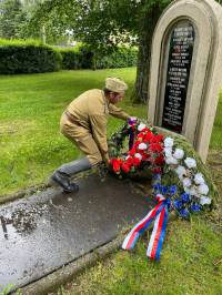 Eichwald-Svazarm Terezín vojenská akce Cínovec 2024  